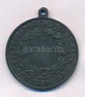 1950. "MADOS - Bpesti Alszöv. Csapatbajn. 1949-50" Zn sakk díjérem füllel, "IV. oszt....