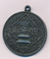 1950. "MADOS - Bpesti Alszöv. Csapatbajn. 1949-50" Zn sakk díjérem füllel, "IV. oszt....