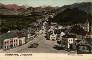 Radlje ob Dravi, Marbeg, Mahrenberg; general view, automobile (EK)