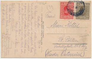 1927 Vevce, Velce, Vevce pri D. M. v. Polju; Zdruzene Papirnice, Gostilna / paper factory, inn (wet ...