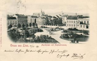 1898 Linz Marktplatz