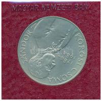 1984. 100Ft alpakka "Körösi Csoma Sándor" bordó műbőr tokban, tanúsítvánnyal T:BU Adamo EM...