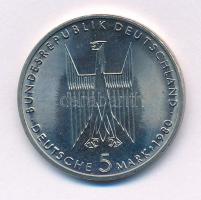 Német Szövetségi Köztársaság 1980F 5M Cu-Ni "Kölni Dóm" T:AU,XF FRG 1980F 5 Mark Cu-Ni "Cologne Cathedral" C:AU,XF Krause KM#153