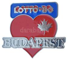 Kanada DN "Lotto BC - Budapest" jelvény T:UNC
Canada ND "Lotto BC - Budapest" b...