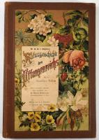 Gotthilf Heinrich von Schubert: Naturgeschichte des Pflanzenreichs nach dem Linnéschen System. 54 fein kolorierte Doppelfoliotafeln mit über 650 naturgetreuen Abbildungen und 93 Seiten erläuterndem Text. Nach Prof. Dr. G.H. von Schuberts Lehrbuch der Naturgeschichte neu bearbeitet von Moritz Willkomm. Naturgeschichte des Tier-, Pflanzen- und Mineralreichs in kolorierten Bildern. Zweite Abteilung. Eßlingen bei stuttgart, én. (cca 1880), J. F. Schreiber, 8+VII+1-41,48-49,42-47,50-51, 54-55,52-53,56-63,76-77,64-65,74-75,66-73 p.+LIV (kétoldalas litografált képtáblák, Kiadói aranyozott, illusztrált egészbőr kötésben kis kopással a sarkokon.