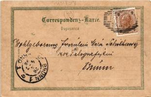 1898 Rakek, Recchio; Skocjan, general view. Art Nouveau, floral, litho (r)