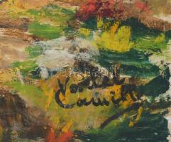 Olvashatatlan jelzéssel (Camille Vailet?), XX. sz. második fele: Oázis. Olaj, farost. 46x55 cm