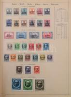 Schaubek régi album, benne rengeteg európai és tengerentúli bélyeg, sok érdekes és jó kiadással, de ...