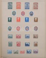 Schaubek régi album, benne rengeteg európai és tengerentúli bélyeg, sok érdekes és jó kiadással, de ...