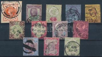 Nagy-Britannia 1887 Mi 86-97 teljes sor (Mi EUR 200.-)