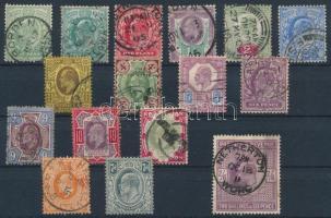 Nagy-Britannia 1902 Mi 102-115 + 119-120 szép darabok! (Mi EUR 255.-)