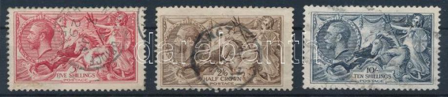 Nagy-Britannia 1934 V. György sor Mi 186-188 szép minőség (min. Mi EUR 150.-)