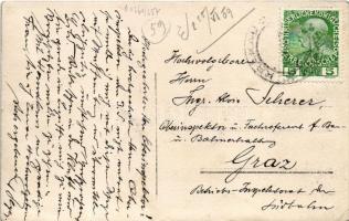 1909 Lasko, Markt Tüffer; am 4. Mai 1909 / railway disaster, trainwreck, locomotive. photo (fa)