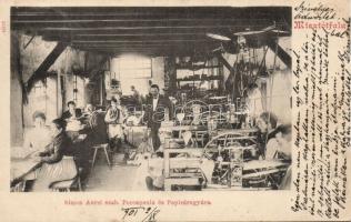 Misztótfalu the Stationery Manufacture of Aurél Simon