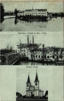 1916 Vevce, Velce, Vevce pri D. M. v. Polju; Papirnica, Poljska Cerkev / paper factory, Polish churc...