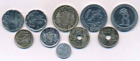 Spanyolország 1992. 1P-200P (10xklf) forgalmi összeállítás T:AU
Spain 1992. 1 Peseta - 200 Pesetas ...