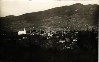 Stari Log, Altlag (Kocevje, Gottschee); general view with church. Fotograf Jos. Dornig photo