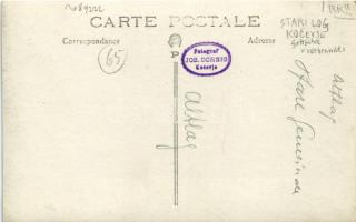 Stari Log, Altlag (Kocevje, Gottschee); general view with church. Fotograf Jos. Dornig photo