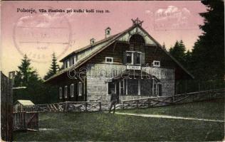 1930 Pohorje, Bachergebirge, Bachern; Vila Planinka pri Ruski koci / villa, tourist house (EK)