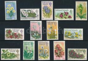 Falkland szigetek 1968 Mi 161-174 (Mi EUR 100,-)