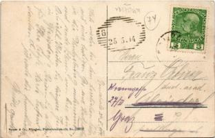 1914 Domzale, Domschale; mit den Steineralpen / general view (EK)