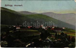 1907 Ribnica na Pohorju, Reifnigg; general view (worn corners)