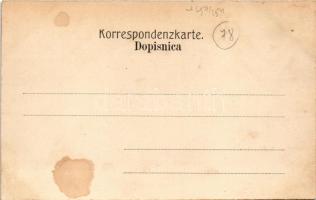 Solkan, Salcano; general view. Atelier Weiss (Gorica) (fl)