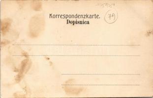 Solkan, Salcano; general view, dam. Atelier Weiss (Gorica) (fl)