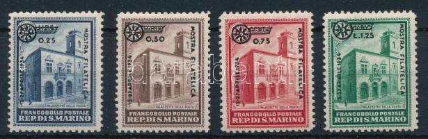 San Marino 1934 Mi 202-205 (Mi EUR 150,-)