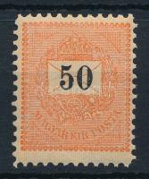 1889 50kr 11 1/2 fogazással