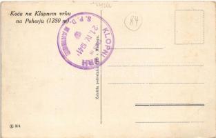 Pohorje, Bachergebirge, Bachern; Koca na Klopnem vrhu na Pohorju / tourist rest house (EB)