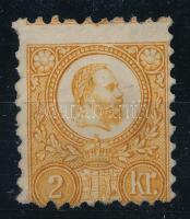 1871 Réznyomat 2kr látványosan elfogazva