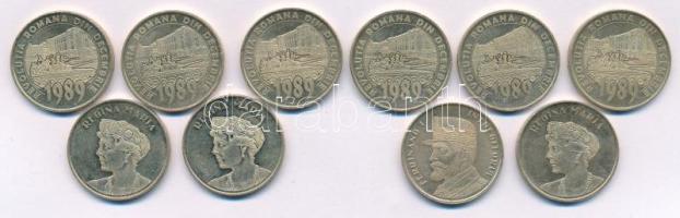 Románia 2019. 50b forgalmi emlékpénz (10db, 3xklf) T:AU,XF
Romania 2019. 50 Bani circulating commem...