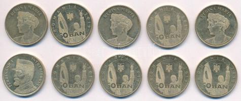 Románia 2019. 50b forgalmi emlékpénz (10db, 3xklf) T:AU,XF
Romania 2019. 50 Bani circulating commem...
