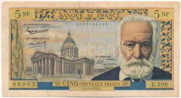 Franciaország 1963. 5NFr "0269486962" T:F France 1963. 5 Nouveaux Francs "0269486962" C:F Krause 141.