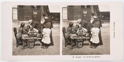 cca 1910 Nagy sztereófotó tétel, változatos, érdekes felvételekkel: Japán, Himalája, Közép- és Dél-A...