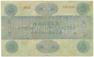1919. 5K "MÁS TÖRVÉNYES...", "002 235.340" T:VG vastag papír
Adamo K8.1