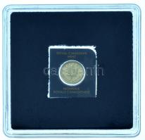 Kanada 2014. 50c Au "II. Erzsébet" sorszámozott, lezárt plasztik lapon (1g/0.999) T:UNC
C...