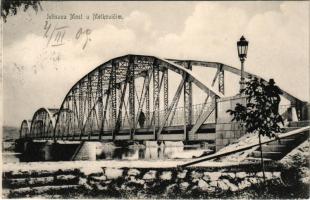 1909 Metkovic, Jelisava Most / híd. J. Nikolac Vlastnik kiadása / bridge (EK)