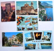 Olaszország 800-900 db modern városképes lap