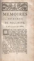 Lettres et mémoires du Baron de Pöllnitz, contenant Les Observationes qu'il a faites dans ses V...