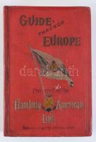 Hamburg-American Line :Guide Through Germany, Austria-Hungary, Switzerland, Italy, France, Belgium, Holland, the United Kingdom, Spain, Portugal, Berlin, 1907. Hermann Herz. 887p. számos kihajtható és egészoldalas litho illusztrációval. 30 oldal a reklámokból hiányzik. Kiadói festett egészvászon kötésben.