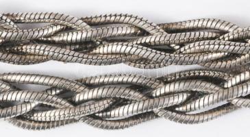 Ezüst (Ag) nyaklánc. jelzett, 900 ezrelékes, h: 44 cm, 30g