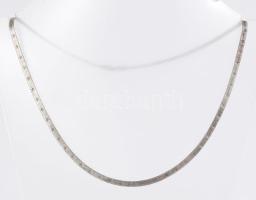 Ezüst (Ag) kígyó nyaklánc. jelzett, 925 ezrelékes, h: 40 cm, 5,8g