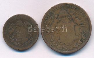 Ausztria 1868KB 1kr Cu "Angyalos címer" + 4kr Cu T:F patina
Austria 1868KB 1kr Cu "A...