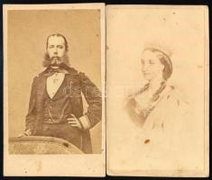 Habsburg I. Miksa mexikói császár (1832-1867) és felesége Sarolta királyi hercegnő (1840-1927) a Szá...