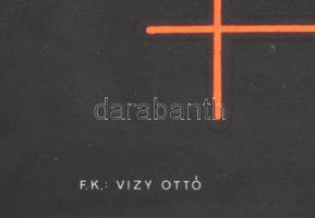 cca 1966 Hat évszázad könyvdíszítései, miniatúrái, Szépművészeti Múzeum. kiállíátisi plakát, ofszet,...