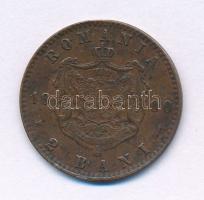 Románia 1900B 2b bronz "I. Károly" T:VF patina, kis ph. Romania 1900B 2 Bani bronze "Carol I" C:VF patina, small edge error Krause KM#27