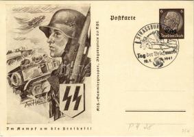 1941 Im Kampf um die Freiheit! / NSDAP German Nazi Party propaganda, tank, swastika s: Axster-Heudtl...