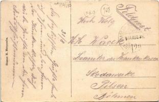 1914 Bijeljina, Bjelina; Baron Pitnergasse / street view (EK)